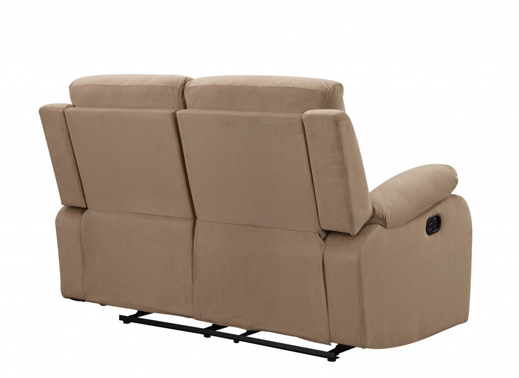 40inches Modern Beige Fabric Sofa