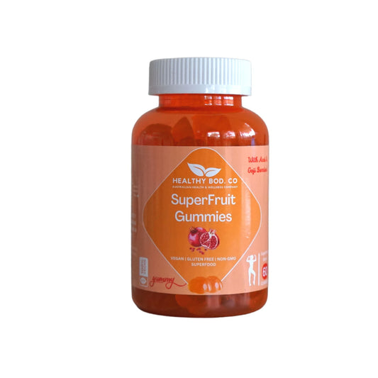 SuperFruit Gummies 60 per bottle | SuperFood Gummies