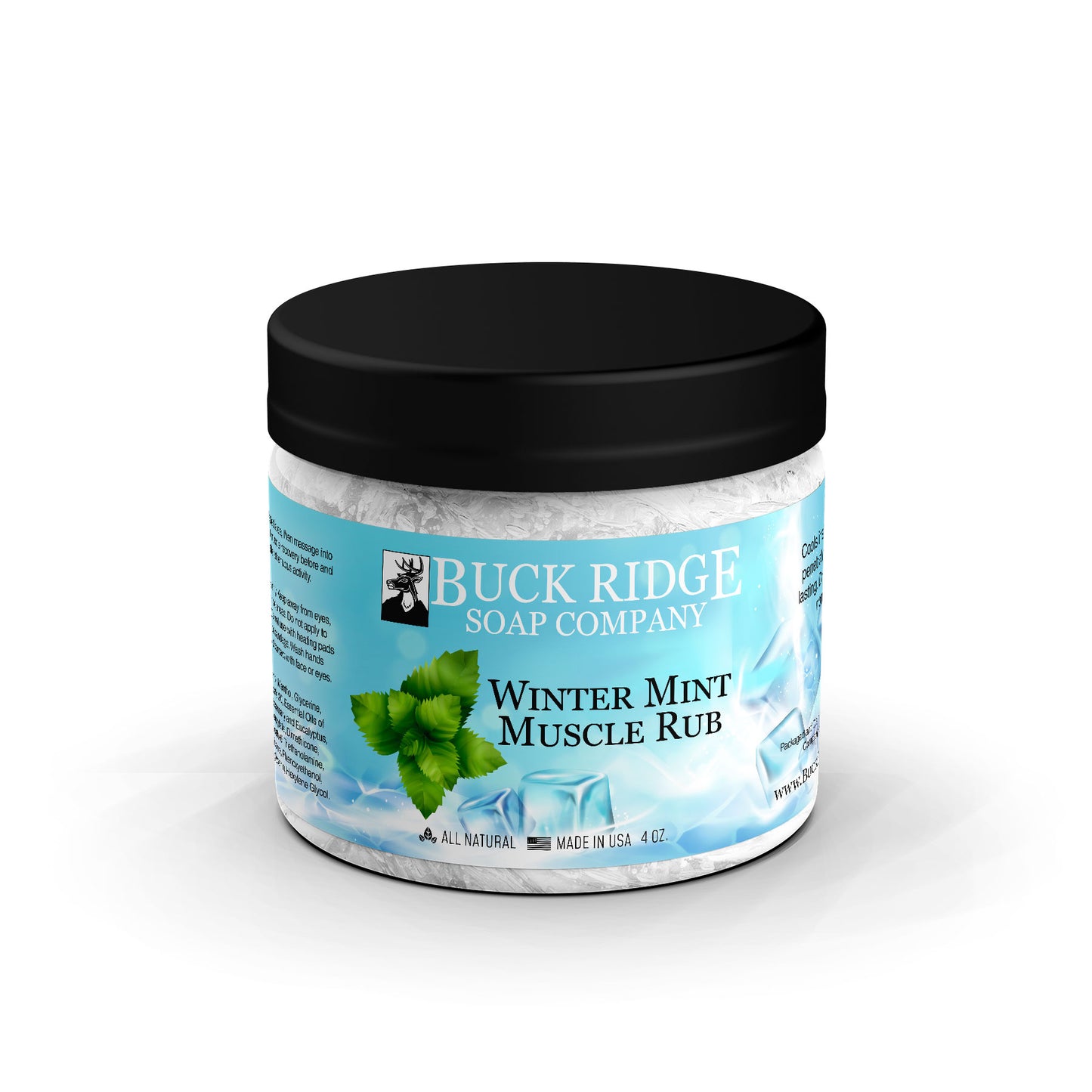 Buck Ridge Winter Mint Muscle Rub Ointment