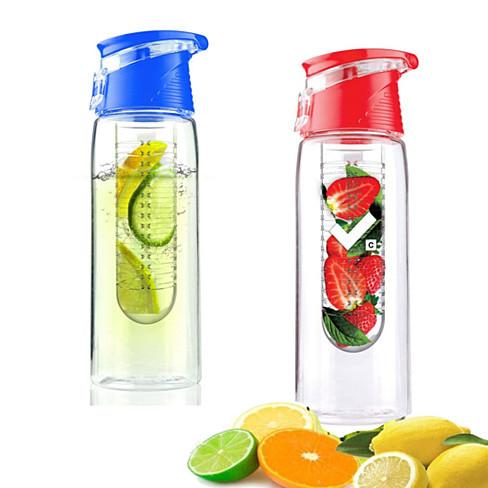 BPA Free 20 oz Fruit Cola Bottle a Fruit Infuser Drink Bottle