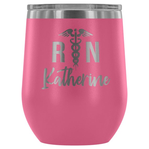 Nurse Tumbler RN Registered Nurse Gifts